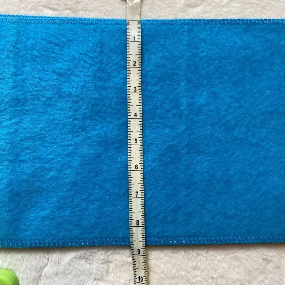 Alpaca Camargo Turquoise Blue Alpaca Blebd Scarf